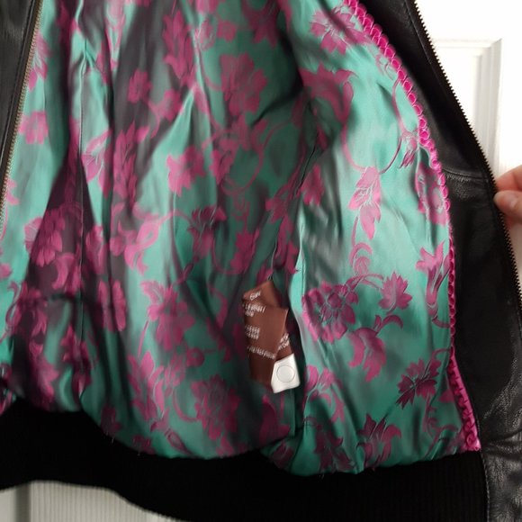 Danier Genuine Leather Biker Jacket - Picture 10 of 14